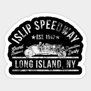 ISLIP SPEEDWAY LONG ISLAND NEW YORK Sticker